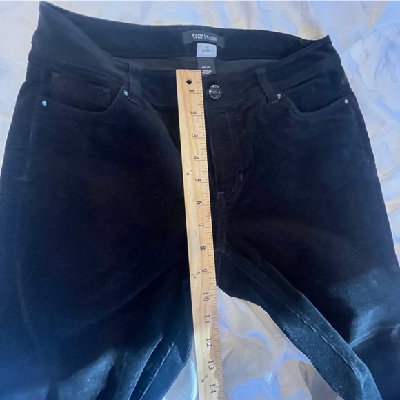 WHBM Size 4 R. Straight Leg Black Corduroy (Jean/Denim Fit) VERSATILE!!! - Picture 9 of 12